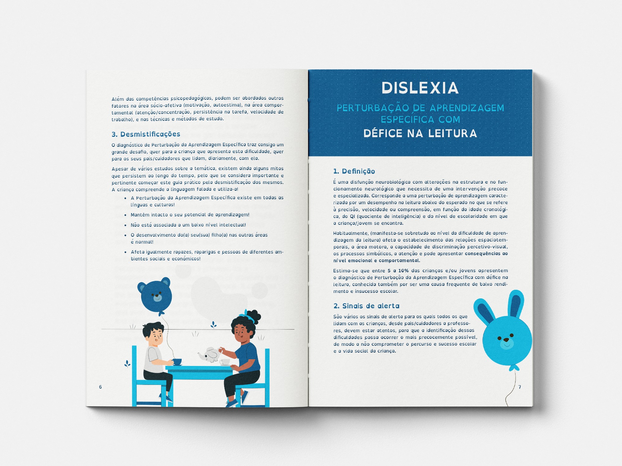 Material do projeto Perturbações da Aprendizagem Específicas - APAFID