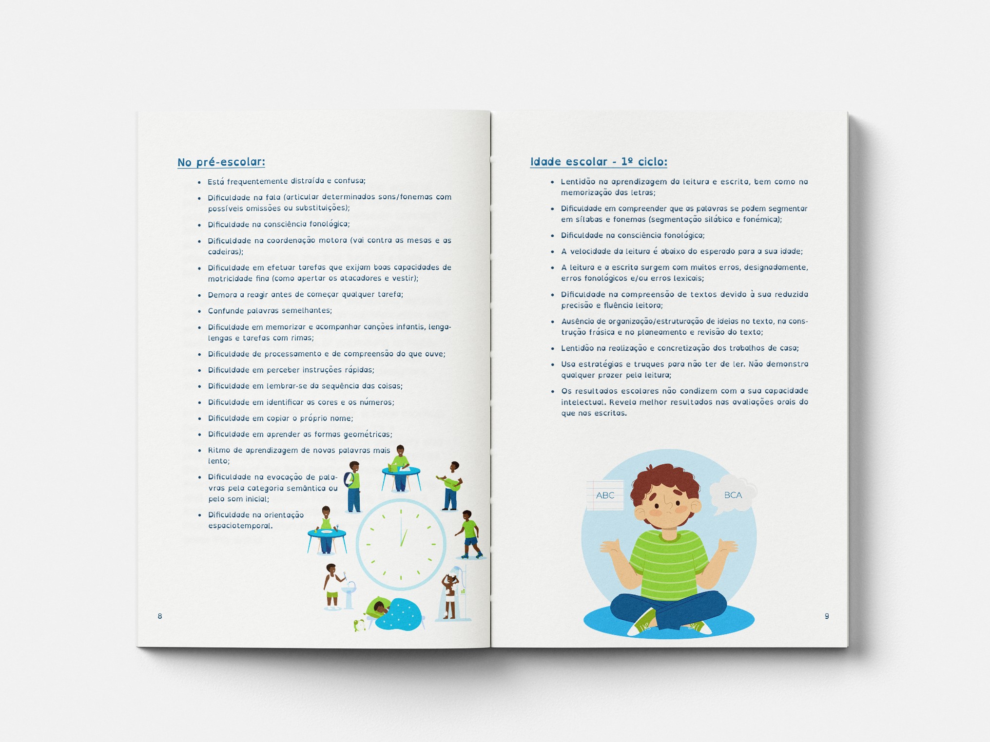 Material do projeto Perturbações da Aprendizagem Específicas - APAFID